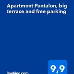 Apartman Pantalon, Big Terrace And Free Parking Zadar