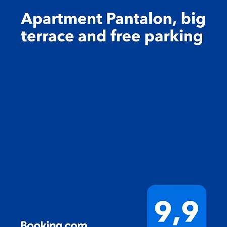 Lejlighed Pantalon, Big Terrace And Free Parking Zadar